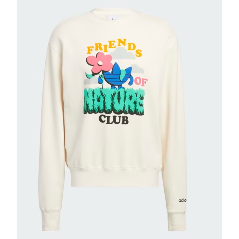 Adidas Friends of Nature Club Crewneck Size Large‎